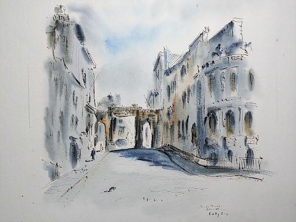 Pl. du Musee Brussels by Betty Guy