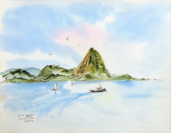 Rio De Janeiro Brazil by Betty Guy