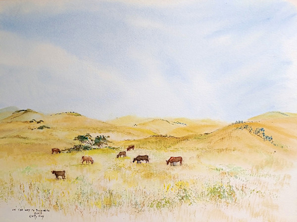 On The Way To Yosemite by Betty Guy