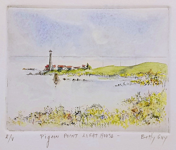 Pigeon Point Lighthouse by Betty Guy