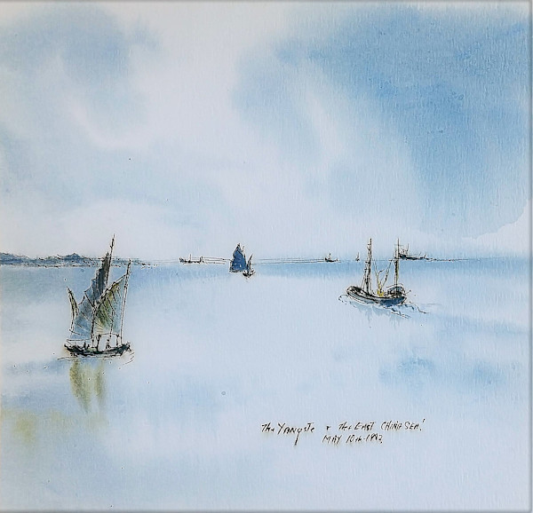 The Yangste & The East China Sea! by Betty Guy