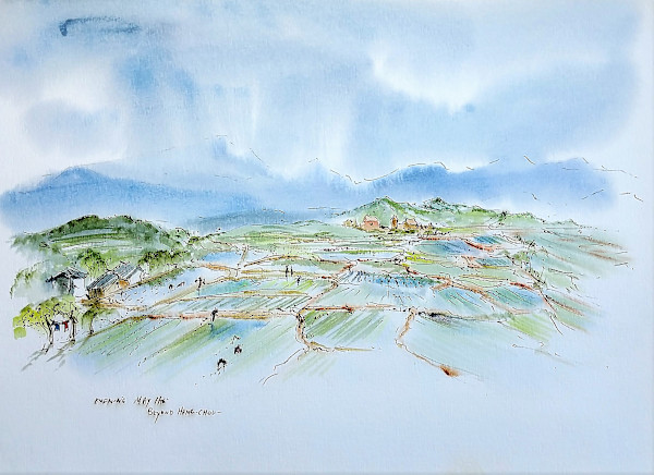 Evening Beyond Hong Chou by Betty Guy, Image 1.