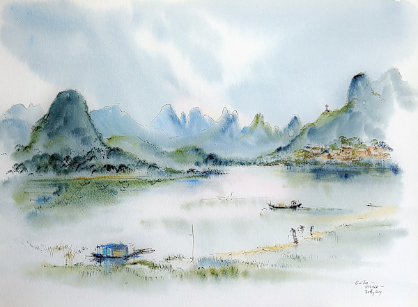 Guilin China by Betty Guy