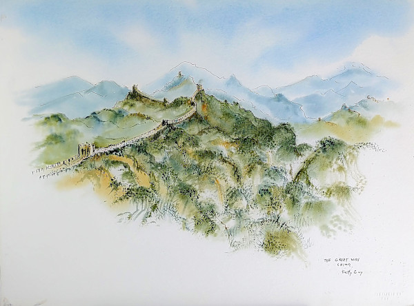 The Great Wall China by Betty Guy
