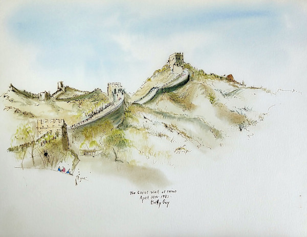 The Great Wall of China by Betty Guy