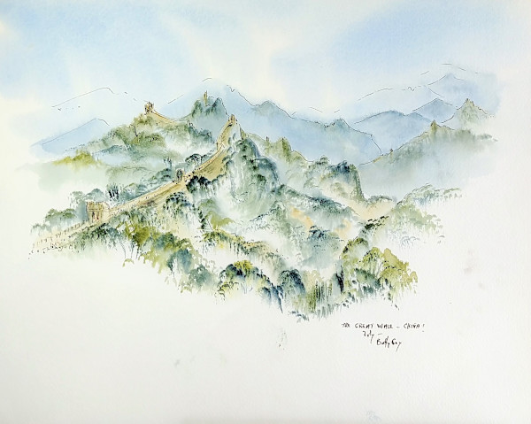 The Great Wall - China! by Betty Guy
