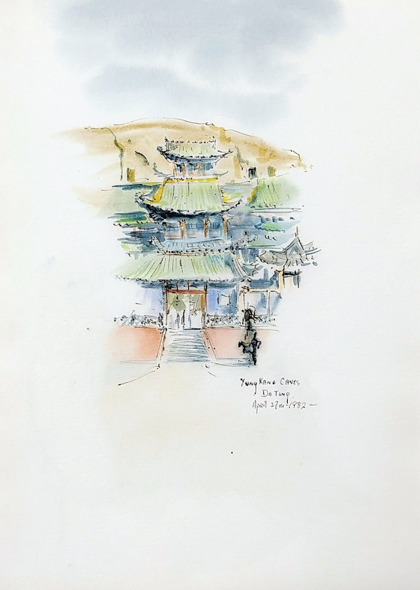 Yung Kang Caves Datong by Betty Guy