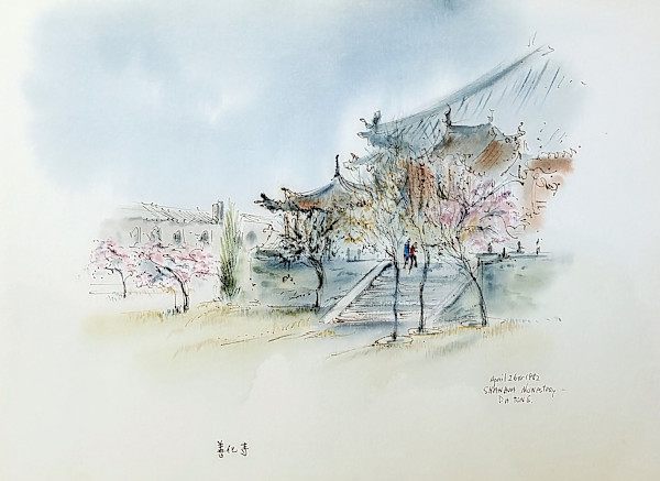 Shanhua Monastery Datong by Betty Guy