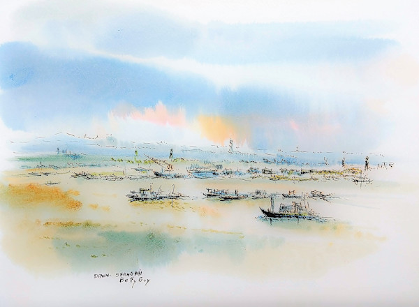 Dawn - Shanghai by Betty Guy