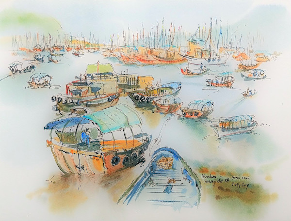Aberdeen Hong Kong by Betty Guy