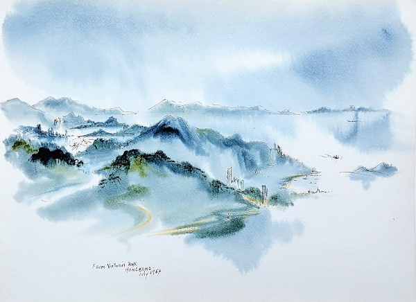 From Victoria Peak Hong Kong by Betty Guy