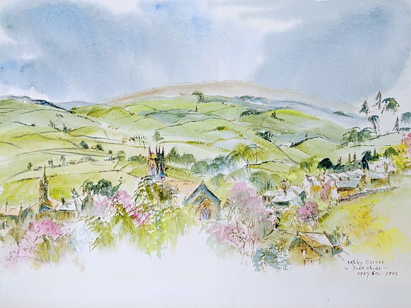Patteley Bridge in Yorkshire by Betty Guy