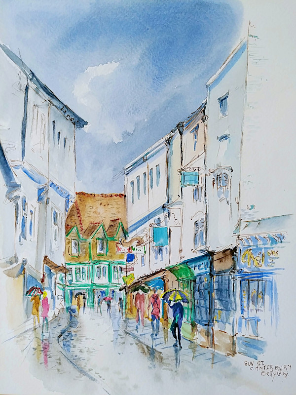 Sun St. Canterbury by Betty Guy