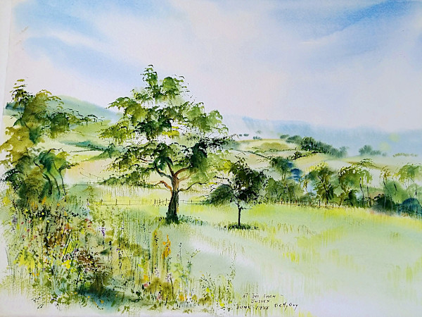 At Jo's Farm - Sussex by Betty Guy