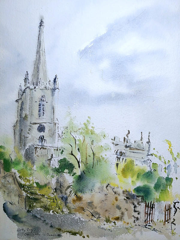 Croscombe in Somerset by Betty Guy