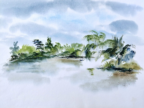 The Thames at Shepperton by Betty Guy