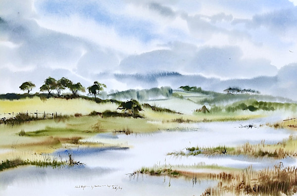 Isle of Wight - by New Town by Betty Guy