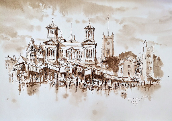 England! Kingston Market by Betty Guy