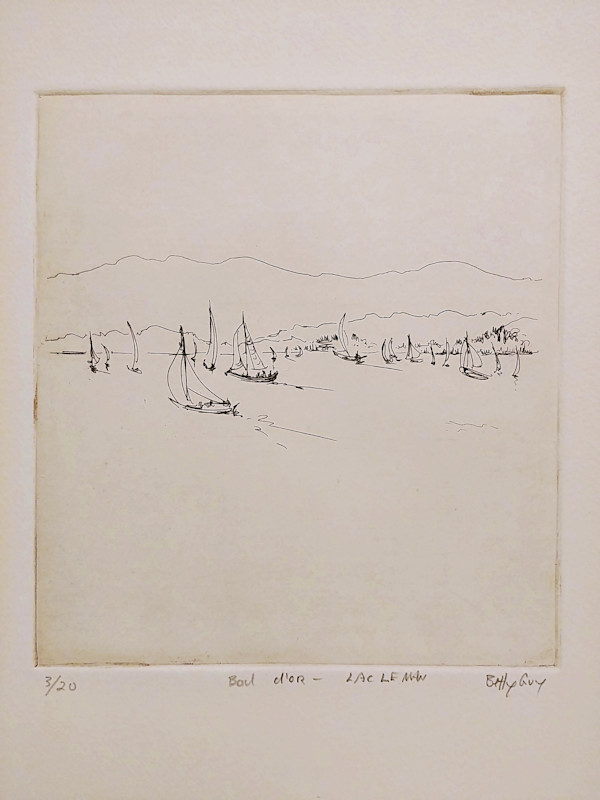 Bol d'or-Lac Leman by Betty Guy