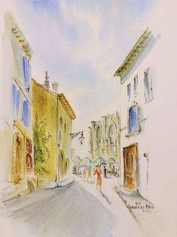 Rue Girard Le Bleu Arles by Betty Guy