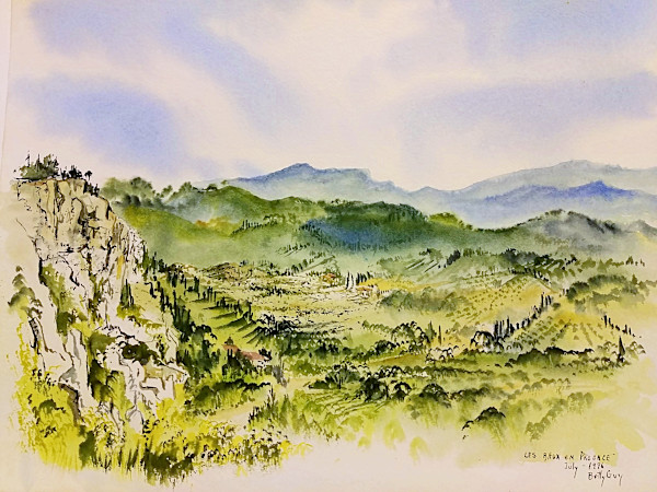 Les Baux en Proence by Betty Guy