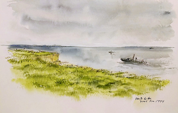 Pointe du Hoc by Betty Guy