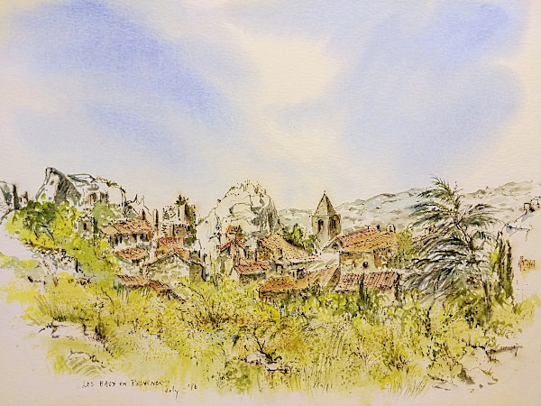 Les Baux en Provence by Betty Guy