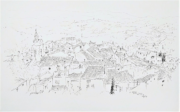 Le Barrdoux Vaucluse-Provence by Betty Guy