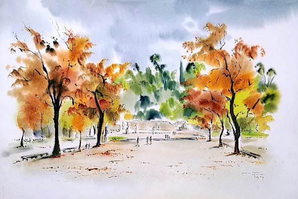 Nimes en Provence by Betty Guy