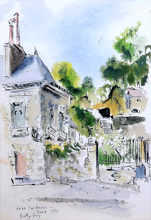 Near Amboise by Betty Guy
