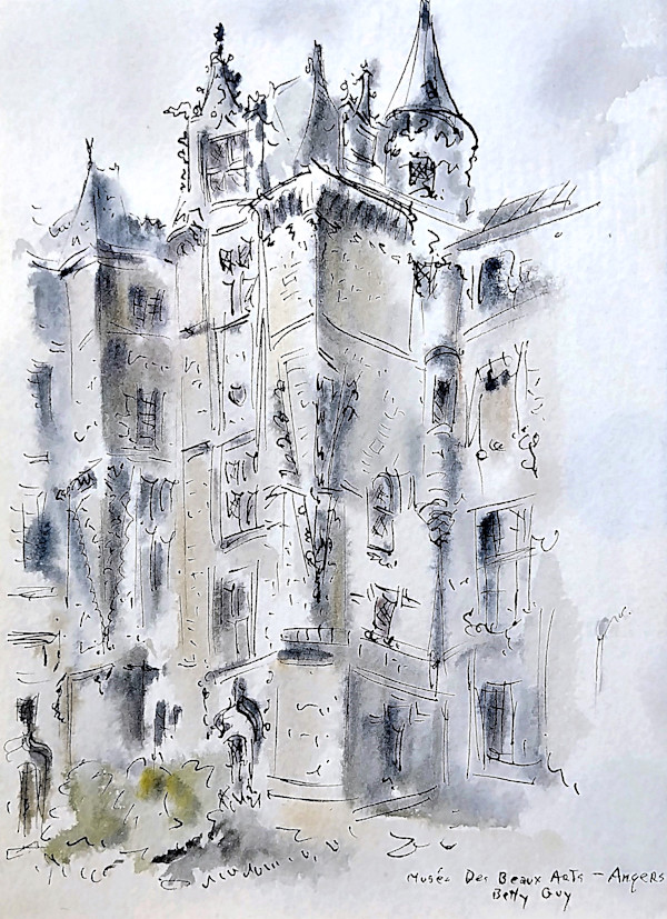 Musee Des Beaux Arts - Angers by Betty Guy