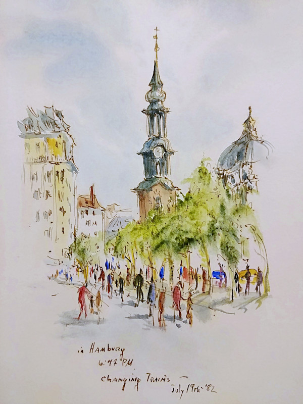 in Hamburg6:47 PM Changing Trains by Betty Guy