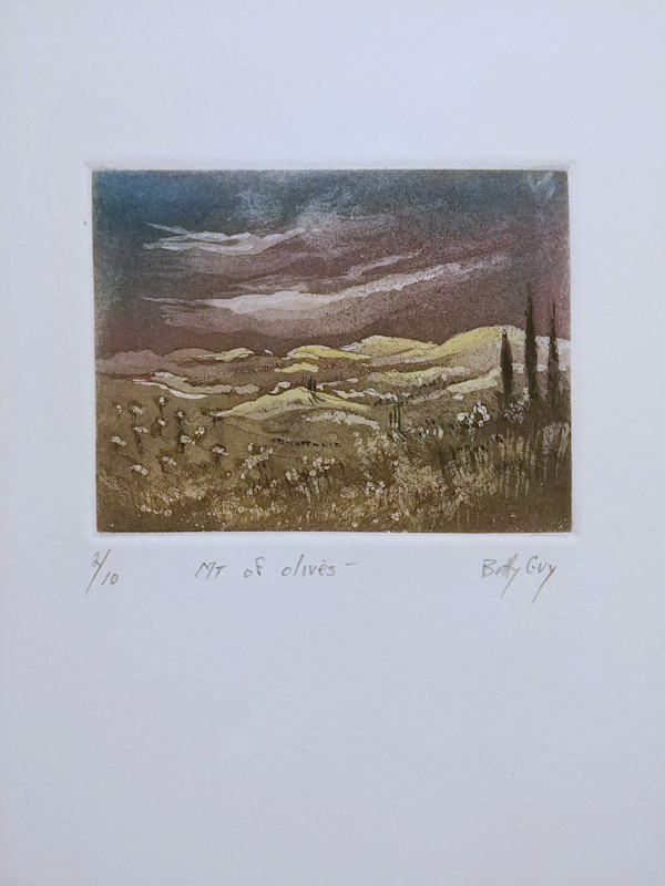 Mt of Olives by Betty Guy
