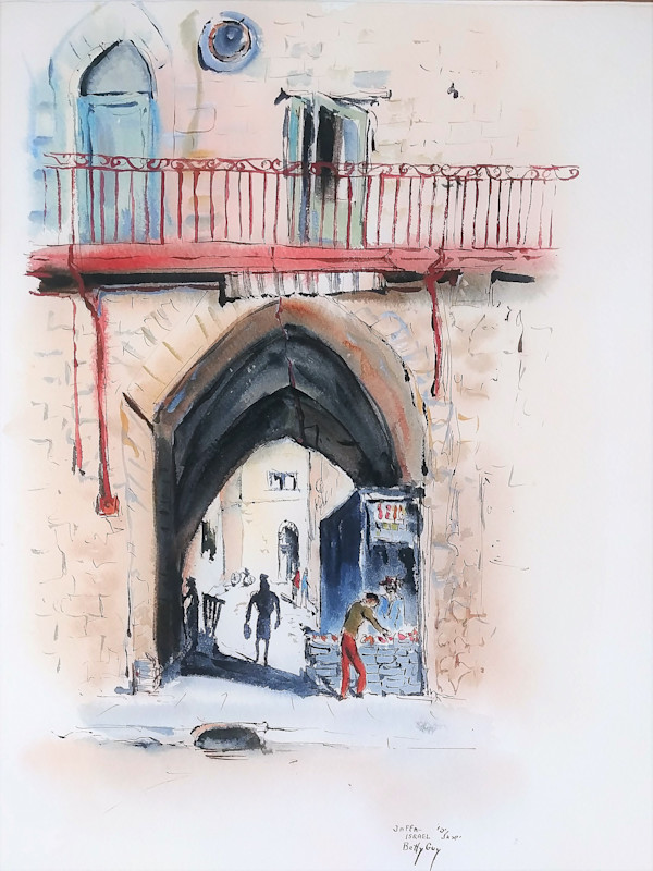 Jaffa Israel by Betty Guy
