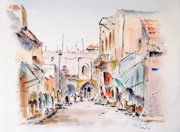 Jaffa Israel by Betty Guy