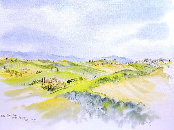 Near Sienna! by Betty Guy