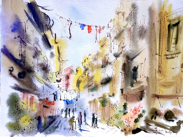 Vico Basilio Puoti Napoli by Betty Guy