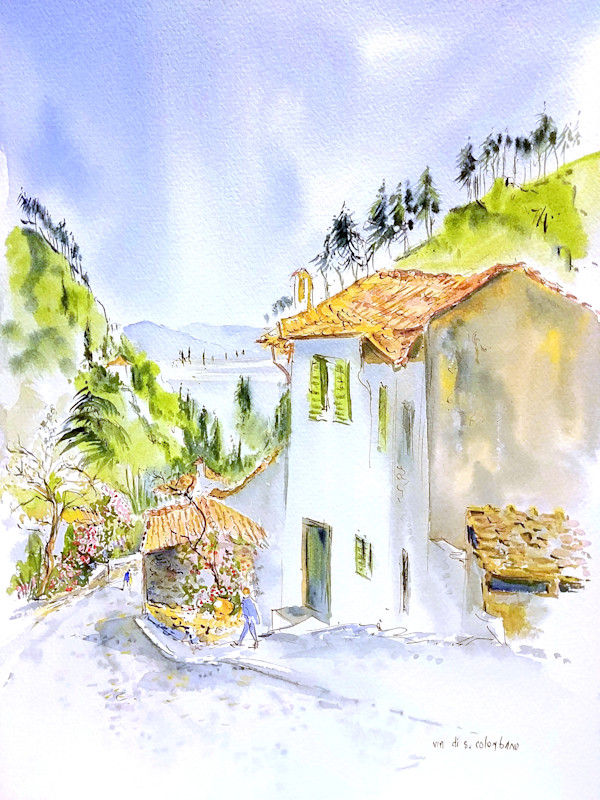 Via di S. Colonbano by Betty Guy