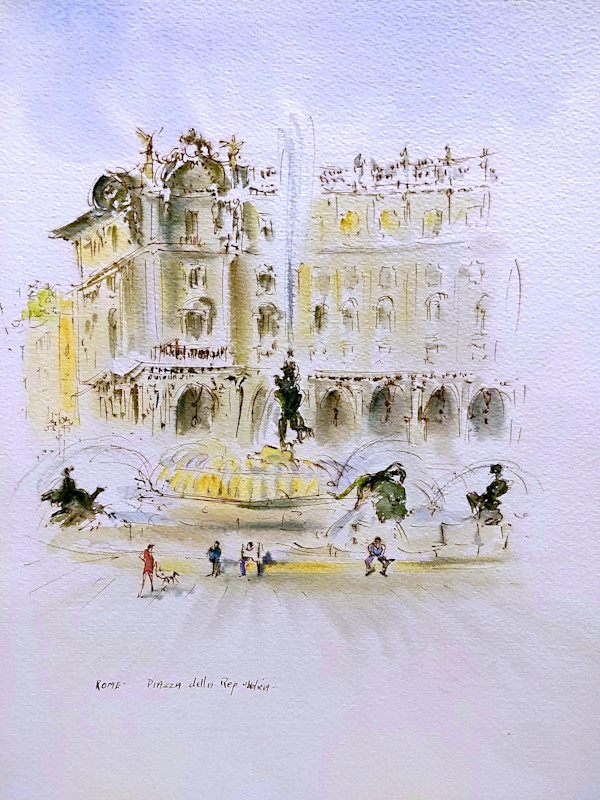 Piazza della Repubblica by Betty Guy
