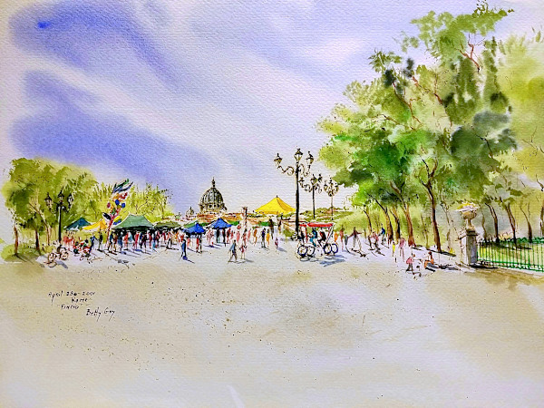 Rome "Pincio" by Betty Guy