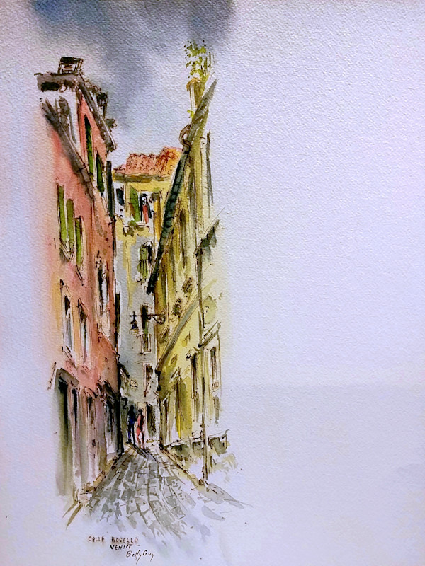Calle Bosello Venice by Betty Guy