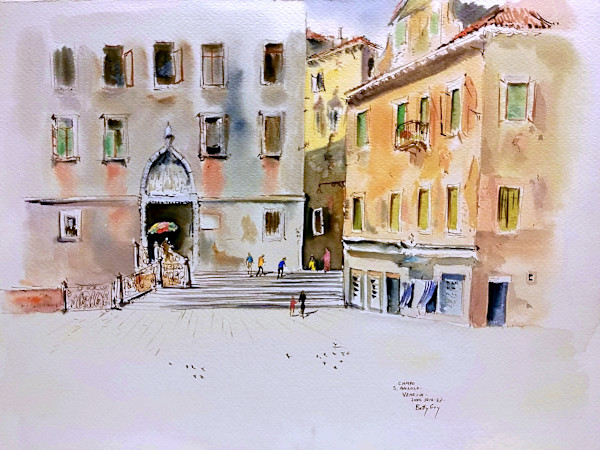 Campo S. Anzolo Venezia by Betty Guy