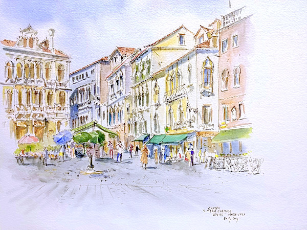 Campo S. Maria Formosa Venice by Betty Guy