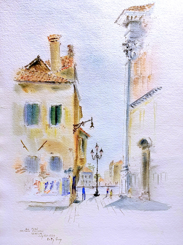 Rio Tera Antonio Foscarni Venezia by Betty Guy