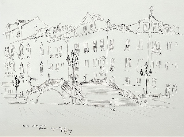 Ponte Ca Di Dio Venice by Betty Guy