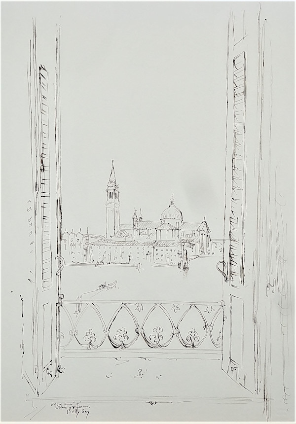 From Room "37" Wildner in Venice by Betty Guy