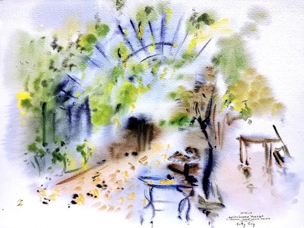 Venezia Antica Locanda "Montin" S. Trovaso-Fonda Menta Eremite by Betty Guy