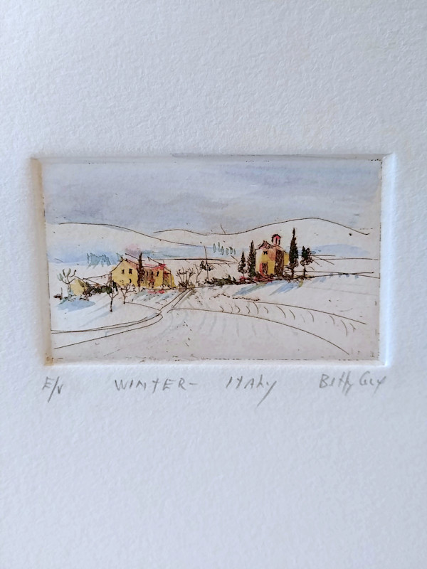 Winter - Italy by Betty Guy
