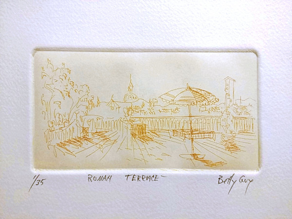 Roman Terrace by Betty Guy