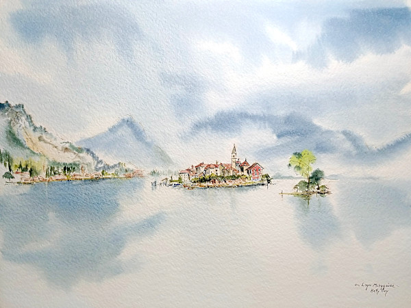 On Lago Maggiore by Betty Guy, Image 1.